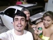 Vídeo de putaria brasileira no posto de gasolina